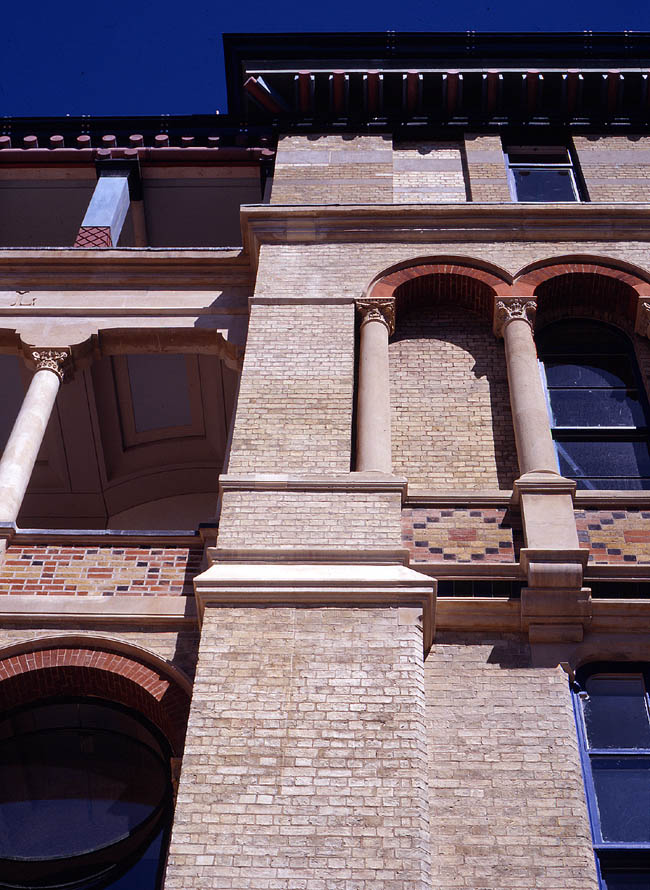 Enlarged Cornice and Loggia