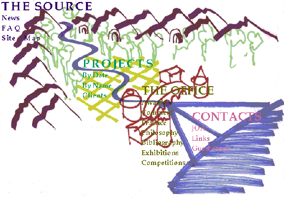 Site map - The Valley