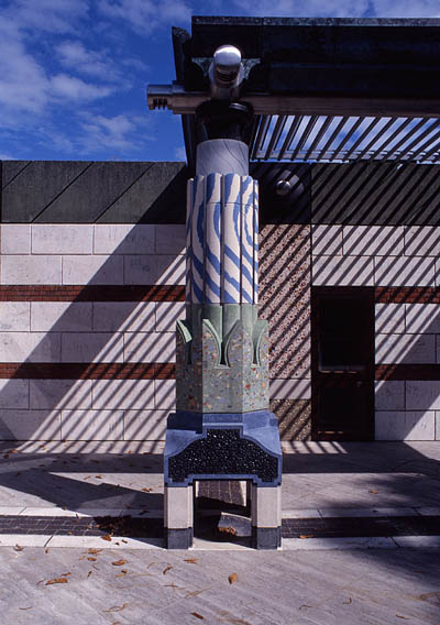View of a single column